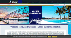 Desktop Screenshot of emex.ro